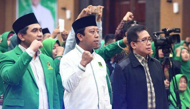 Strategi PPP Menangkan Duet Ganjar dan Gus Yasin Ketua Umum DPP PPP romahurmuziy tengah