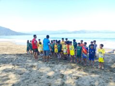 Latihan Fisik Rutin SSB Taliang Maras, Kelompok U-11 dan U-13 Fokus pada Pembentukan Kebugaran Dasar